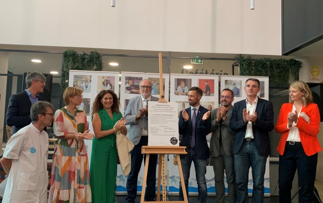 Inauguration de l'hôpital de Voiron