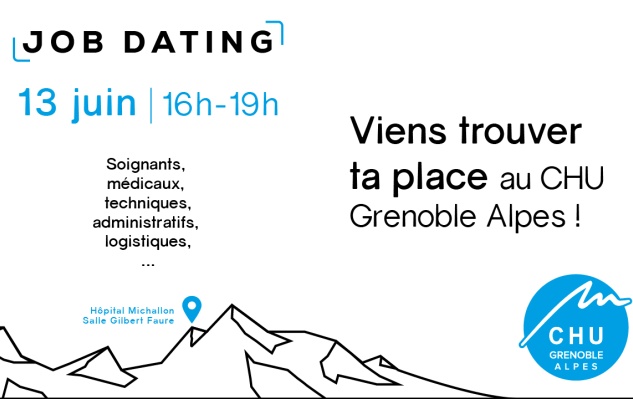 Viens trouver ta place au CHU Grenoble Alpes !