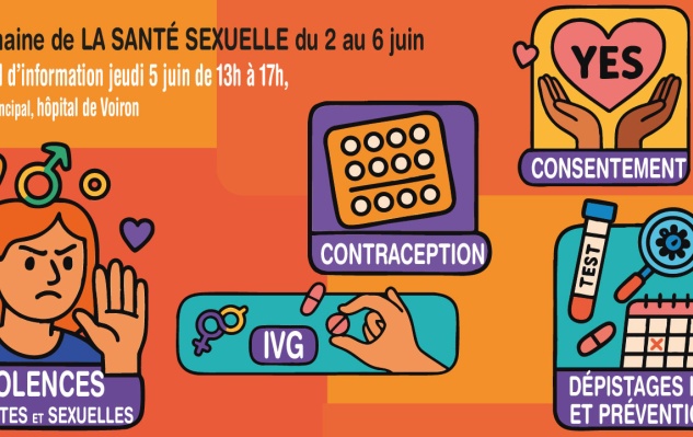 Du 2 au 6 juin : semaine de la santé sexuelle