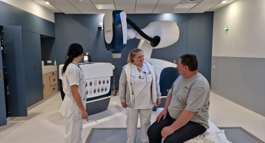Le Cyberknife entre en action