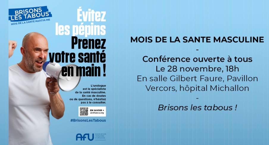 Mois de la santé masculine : Brisons les tabous !