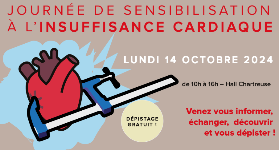 Journée de sensibilisation et de dépistage à l'insuffisance cardiaque