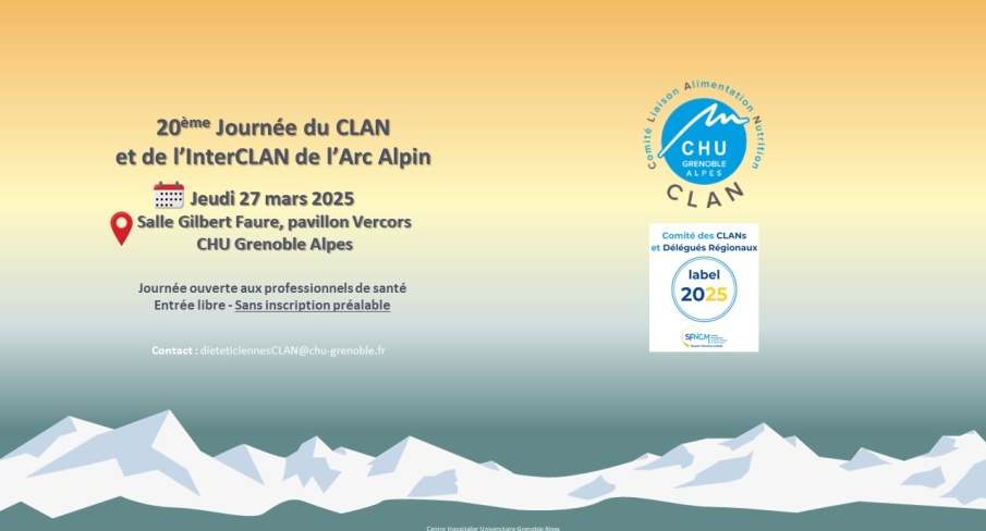 20e journée du CLAN 2025