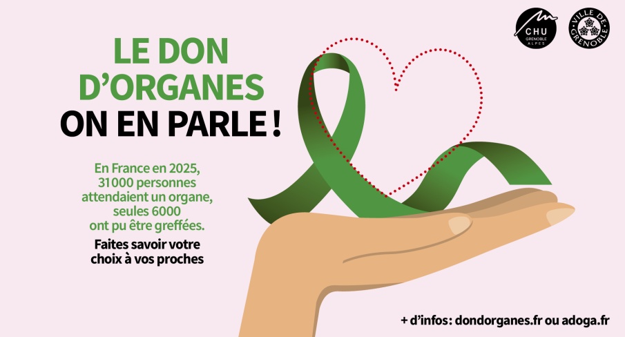 Don d'organes : parlons en !