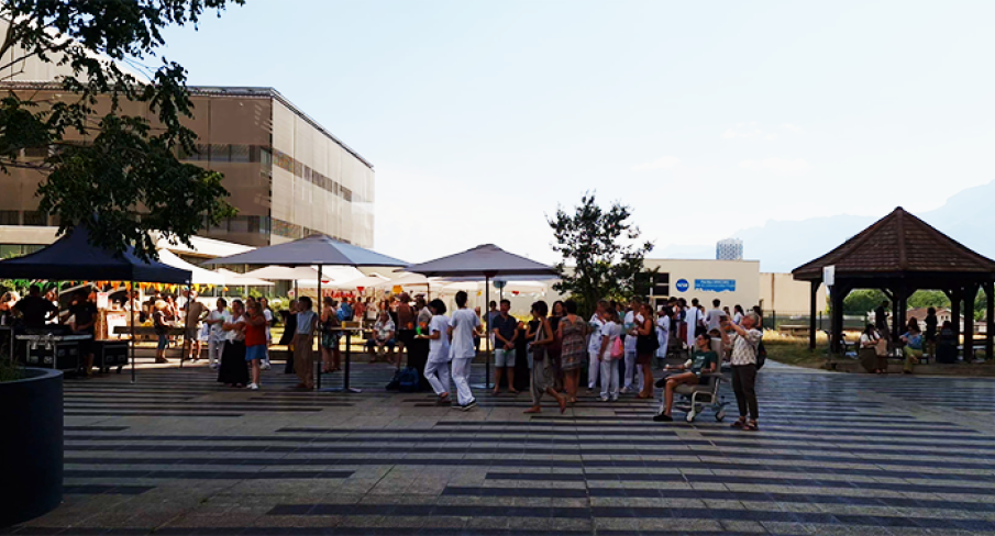 Une CHUper fête 3 pour les hospitaliers