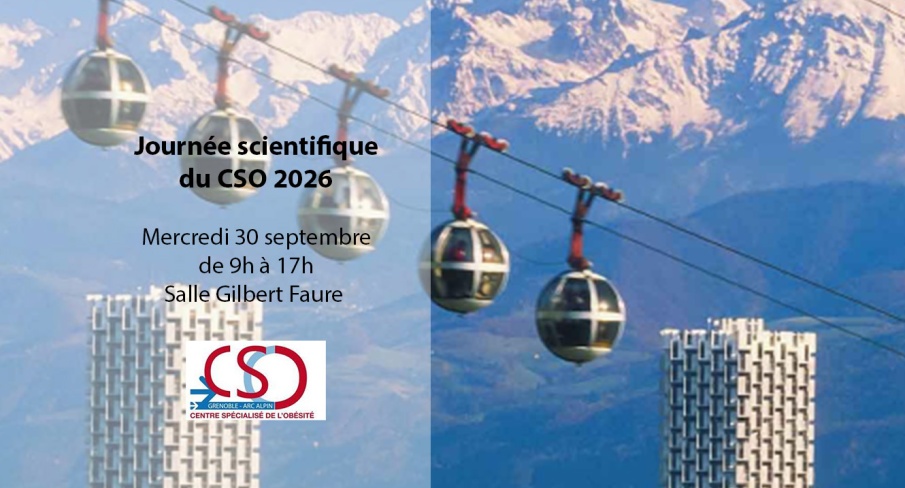 Journée scientifique du CSO 2026